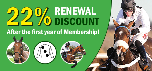22% renewal discount after the first year of Membership
