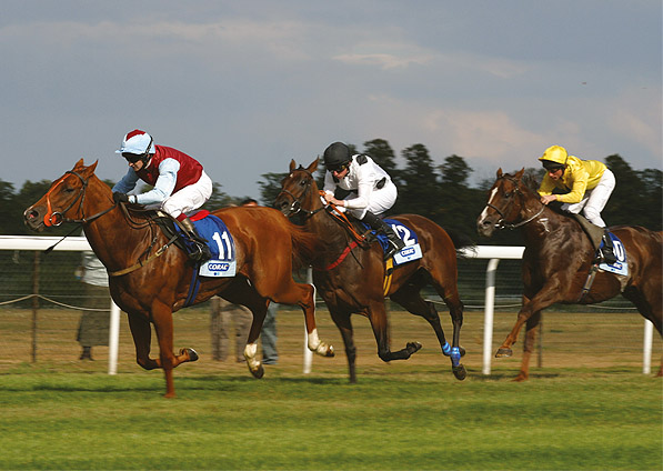  - Baralinka and Ryan Moore at Kempton - 6 September 2003 - 1