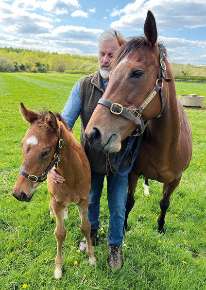  - Roubles and her Bobbys Kitten colt - 25 April 2023