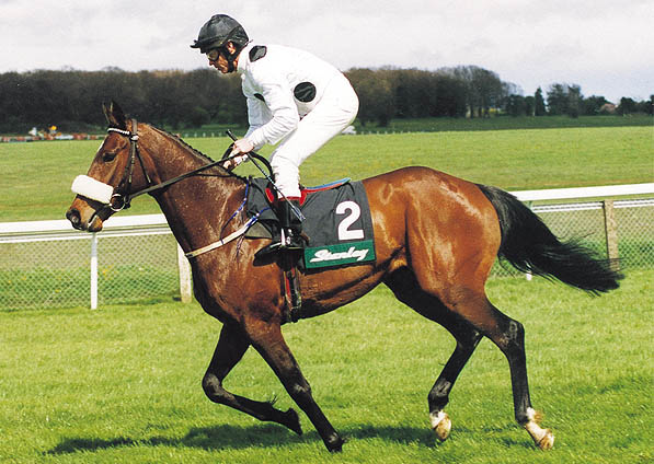  - Dancing Bay and John Reid at Epsom - 25 April 2001