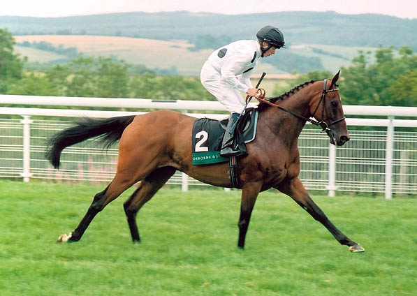  - Dancing Bay and Jamie Spencer at Goodwood - 28 July 2005