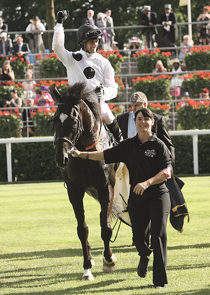  - Dandino and Paul Mulrennan after their win at Ascot - 17 June 2010 - 2