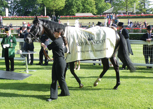  - Dandino in the winners enclosure at Royal Ascot - 17 June 2010 - 2