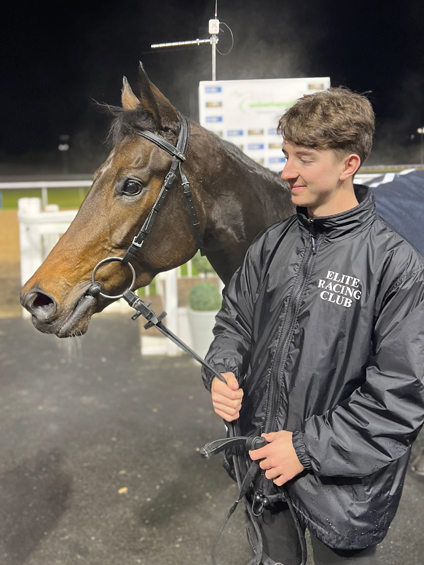  - First Of May after winning at Wolverhampton - 26 October 2023