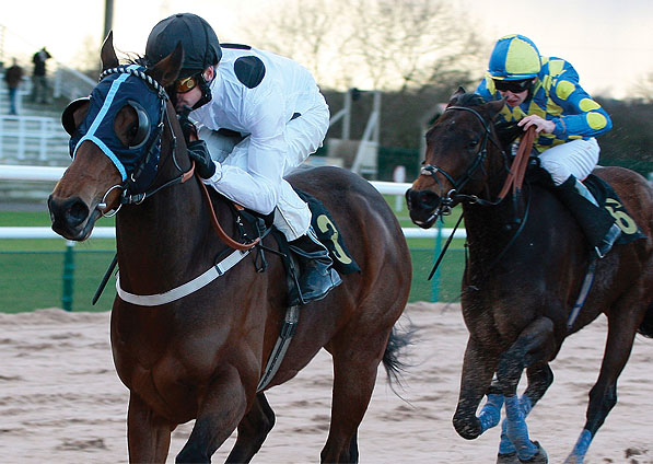  - Harlech Castle and Stephen Craine winning at Southwell - 29 December 2009 - 2