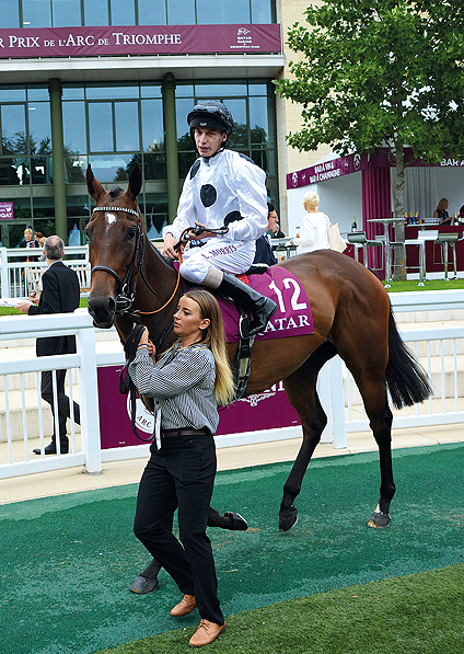  - Marsha under Luke Morris at Chantilly - 11 September 2016