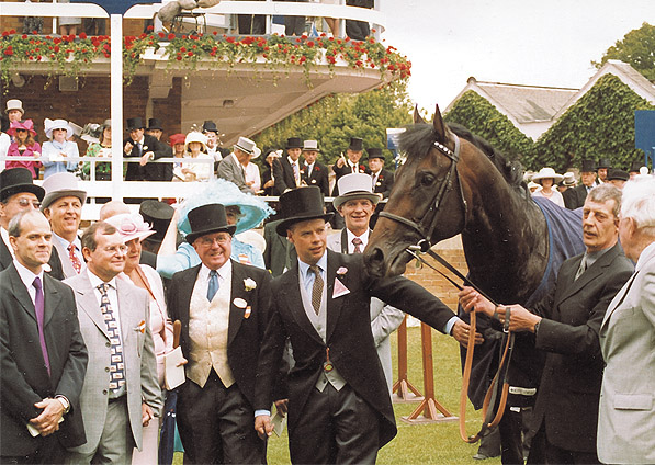  - New Seeker in the winners' enclosure at Ascot - 19 June 2003