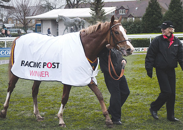  - Penzance after winning at Kempton - 26 February 2005