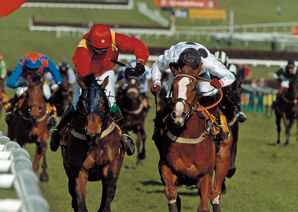  - Penzance and Robert Thornton winning the Grade 1 Triumph Hurdle at Cheltenham Festival - 18 March 2005 - 4