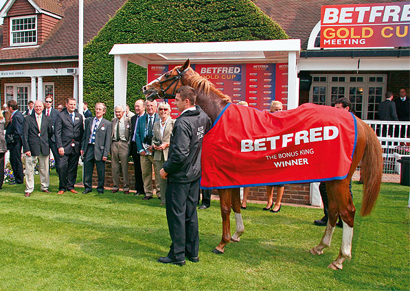  - Penzance after winning at Sandown - 27 April 2007