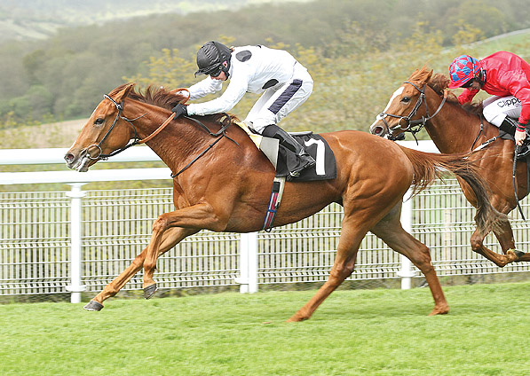  - Ribbons and Hayley Turner winning at Goodwood - 9 May 2013 - 2