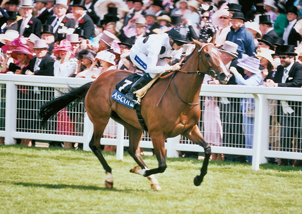  - Soviet Song and Jamie Spencer winning the Group 2 Windsor Forest Stakes at Royal Ascot - 21 June 2006 - 1