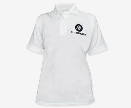 Ladies' Polo Shirt with Elite Racing Club Logo