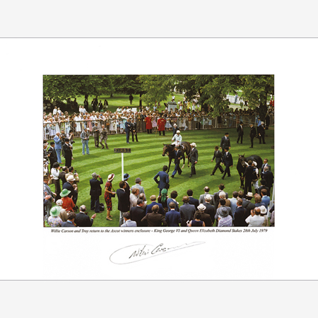 Old Ascot Scene Limited Edition Print